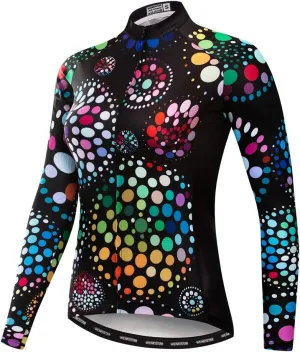 Women Long Sleeve Cycling Jersey MTB Shirts Mountain Bike Tops Bicycle Clothing