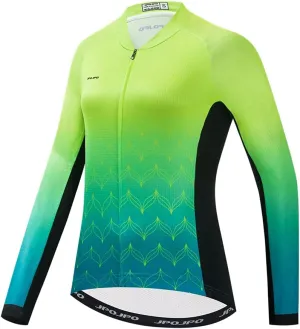 Women Long Sleeve Cycling Jersey MTB Shirts Mountain Bike Tops Bicycle Clothing