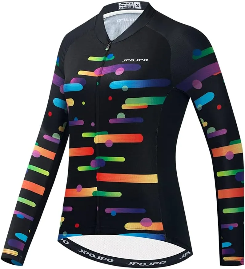 Women Long Sleeve Cycling Jersey MTB Shirts Mountain Bike Tops Bicycle Clothing