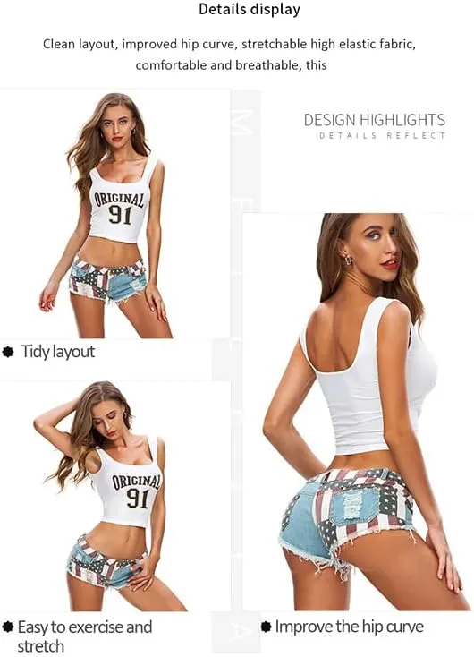 Women Sexy Cut Off Low Waist Denim Jeans Shorts Mini Hot Pants