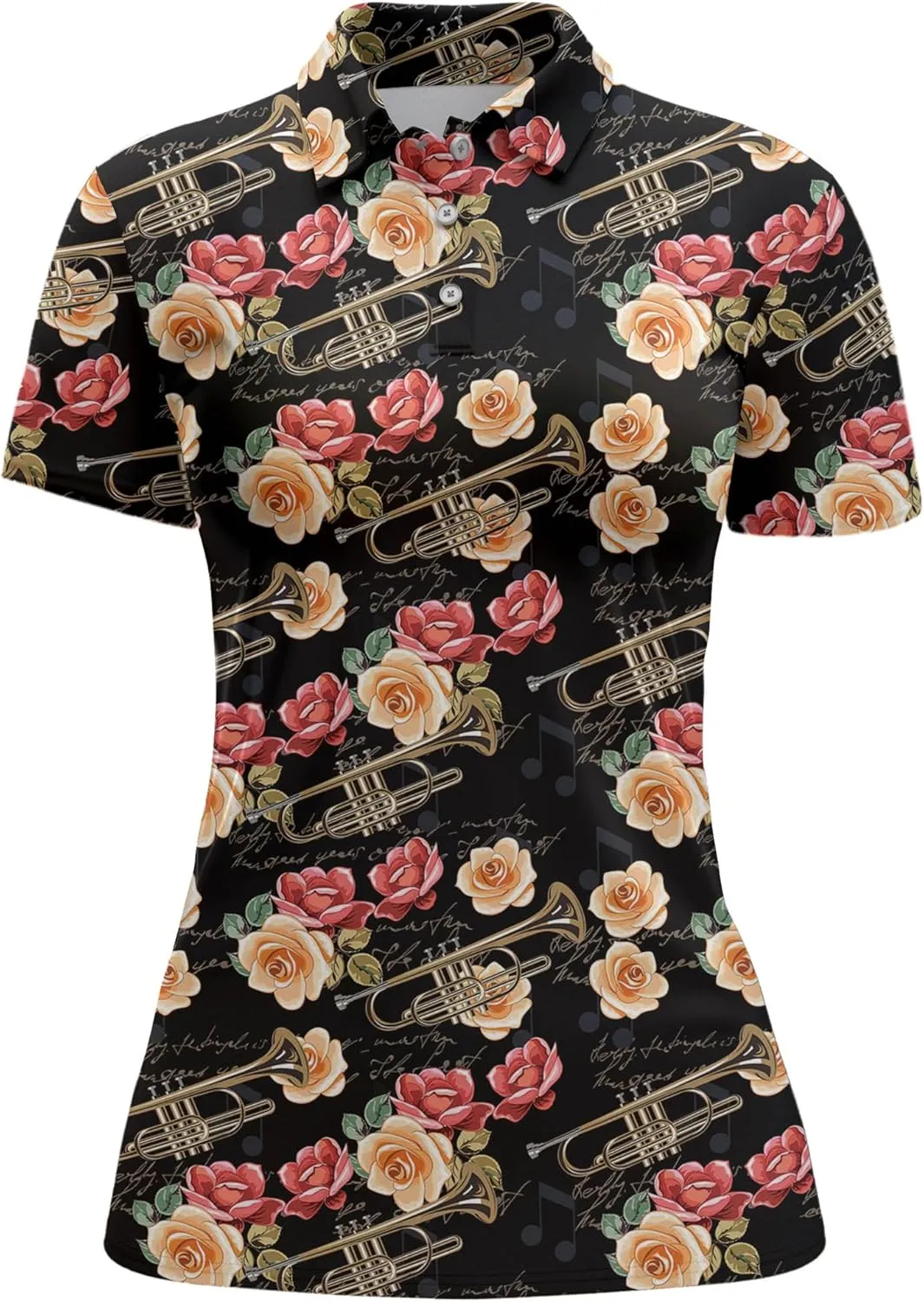 Womens Golf Shirt Funny Polo Shirts for Women Short Sleeve Golf Outfit