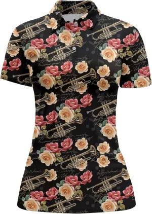 Womens Golf Shirt Funny Polo Shirts for Women Short Sleeve Golf Outfit