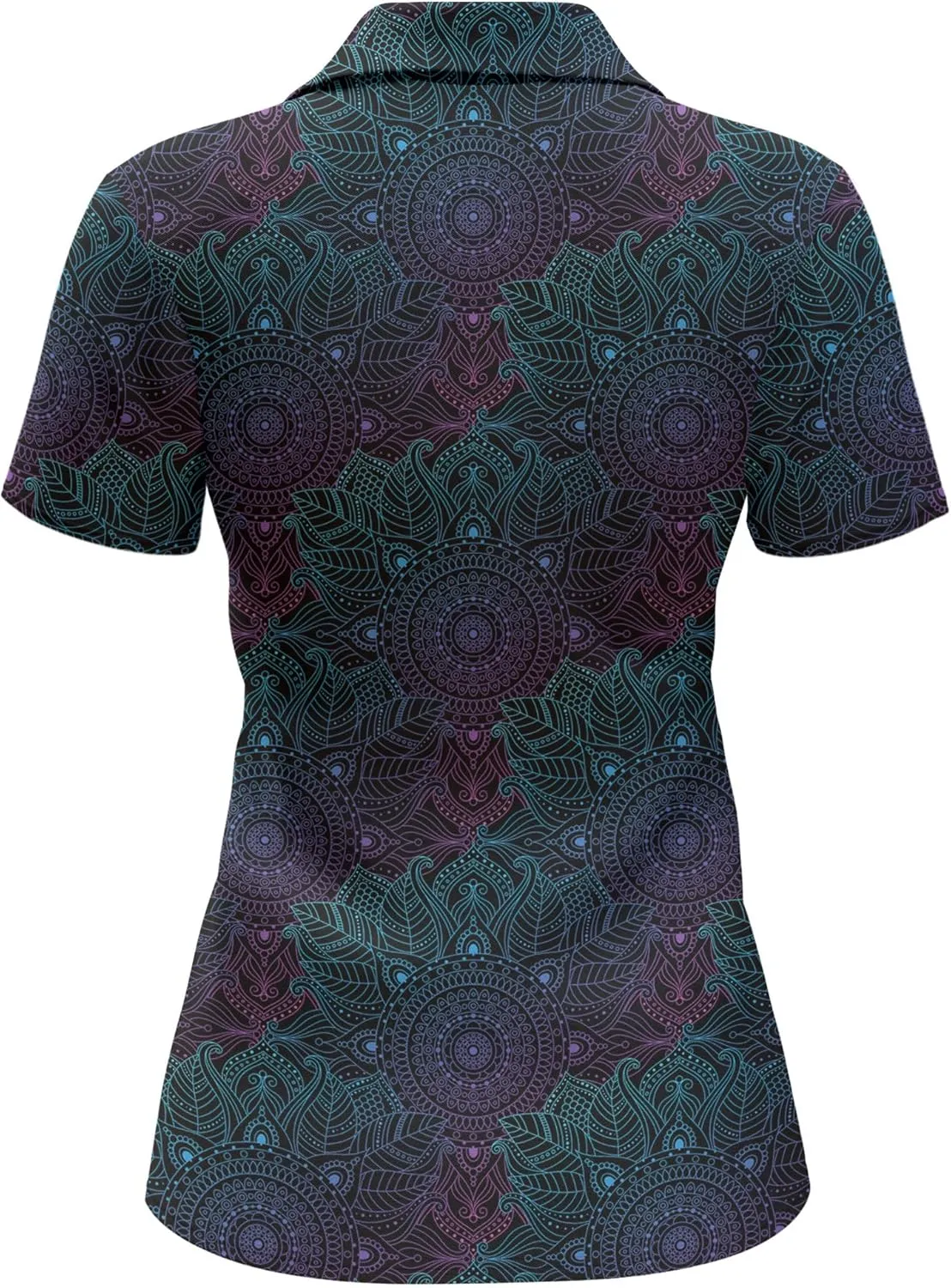 Womens Golf Shirt Printed Golf Outfit Funny Polo Shirts for Women Gifts