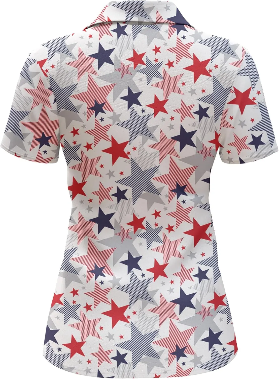 Womens Golf Shirt Printed Golf Outfit Funny Polo Shirts for Women Gifts