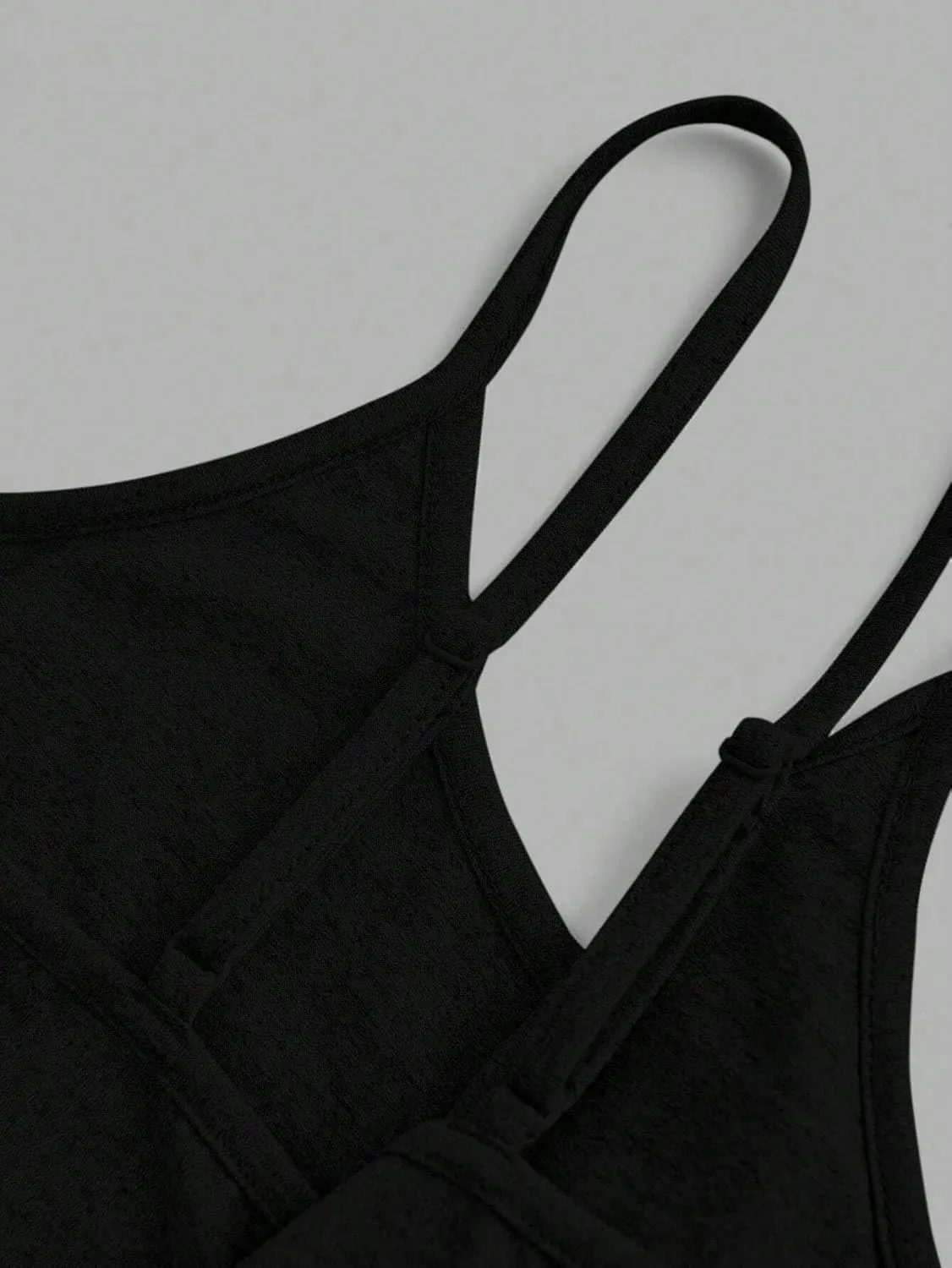 Women's Shirts 4pcs Tight-Fit Short Casual Camisole Fashion Camis Tank Tops