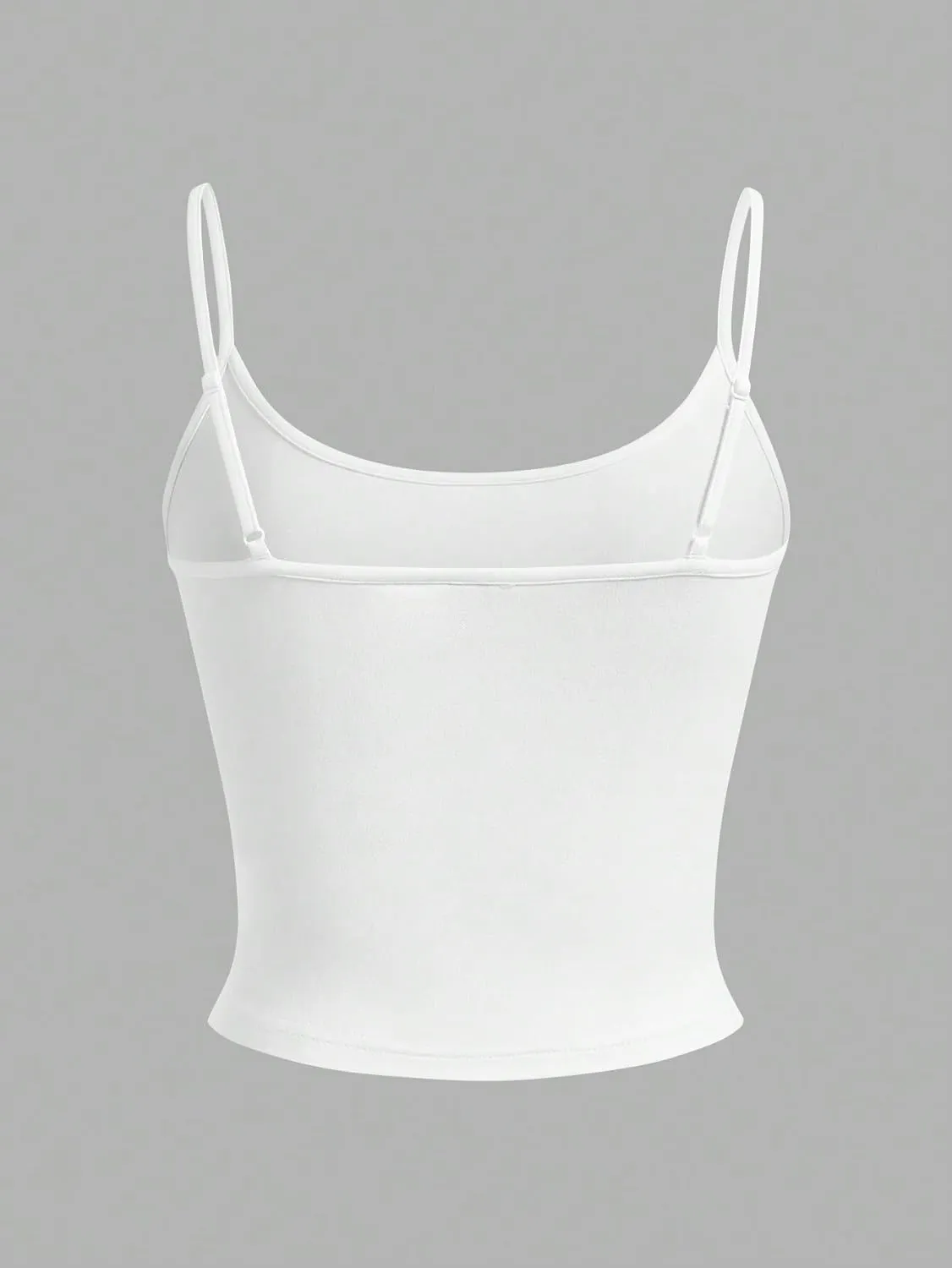 Women's Shirts 4pcs Tight-Fit Short Casual Camisole Fashion Camis Tank Tops