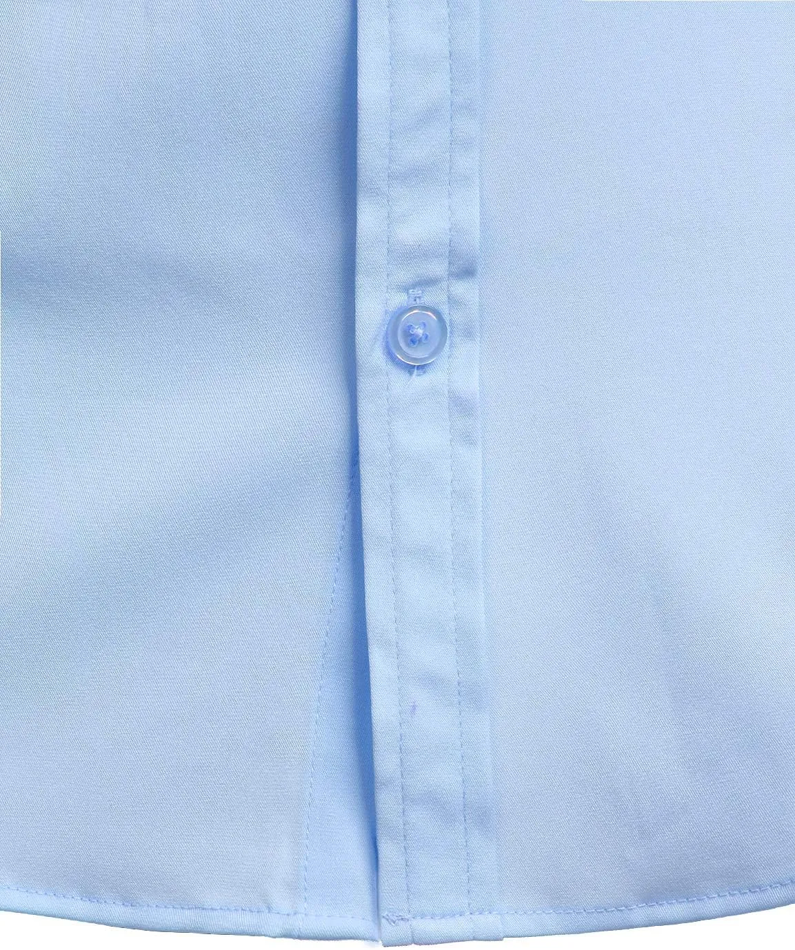 ZEROYAA Mens Hipster Solid Slim Fit Long Sleeve Mandarin Collar Dress Shirts